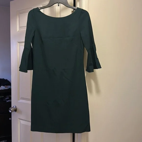 vince camuto olive green dress Vince Camuto Dress Women's 8 Olive Green Sleeveless Square Neck Sheath